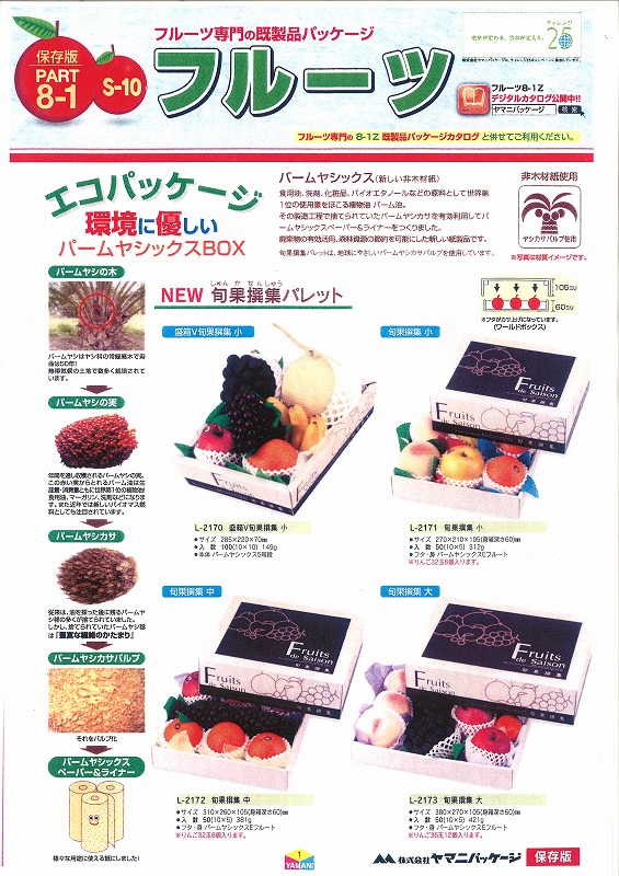 果物の箱）盛箱V旬果撰集（小）/100枚入（L-2170） vitalmas.cl