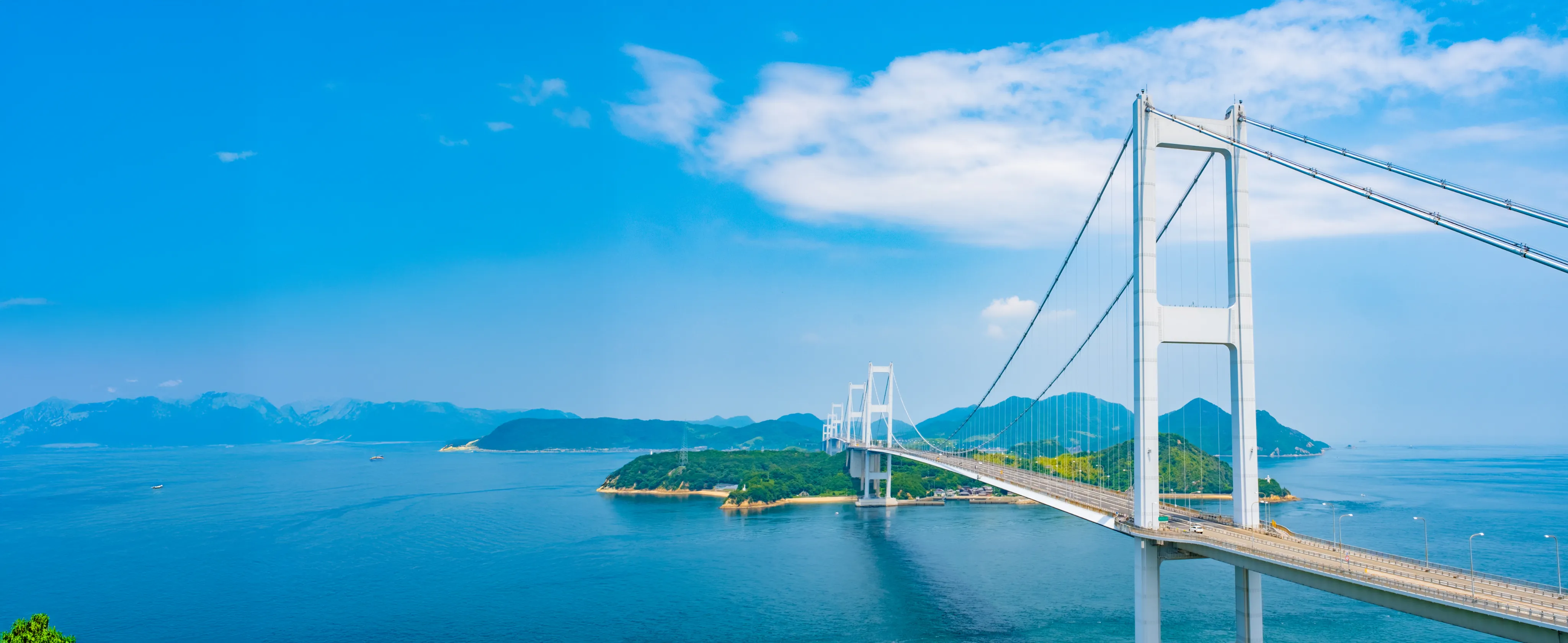 来島海峡大橋の風景